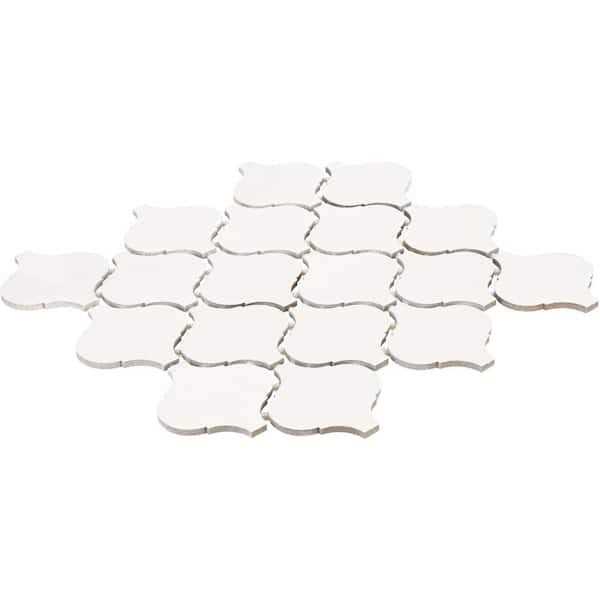 Daltile LuxeCraft 4-1/4 in. x 12-7/8 in. Glazed Ceramic Undulated Wall Tile - MT - Mrs Treak