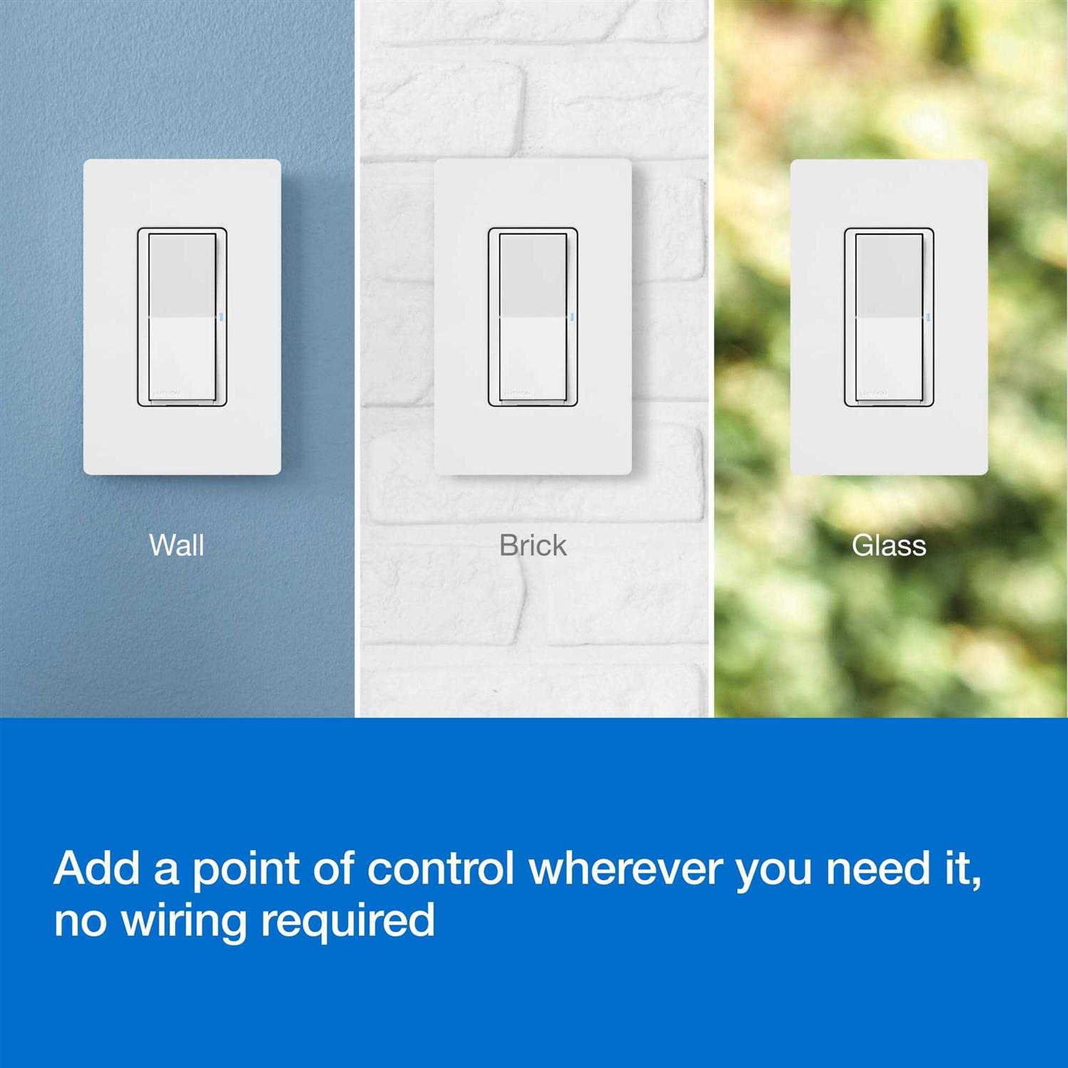 Lutron PD-5WS-DV-WH Caseta Wireless In-Wall Switch - MT - Mrs Treak