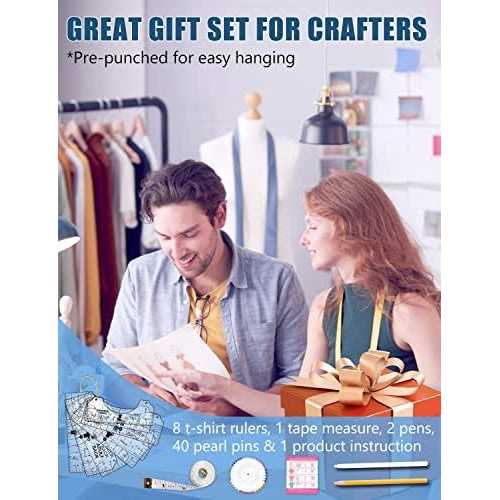 Tshirt Ruler Guide for Vinyl Alignment T shirt Rulers to Center Designs - MT - Mrs Treak