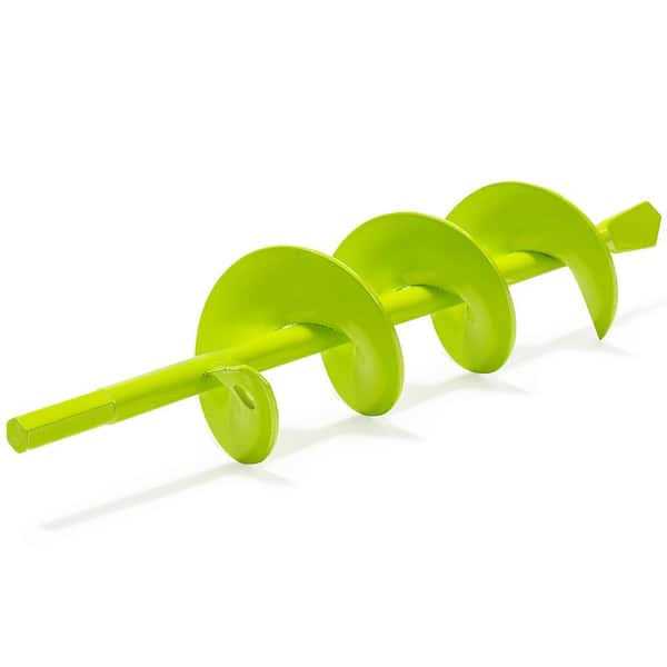 XtremepowerUS Roto Digger 9 in. x Dia Garden Planting Auger Bit - MT - Mrs Treak