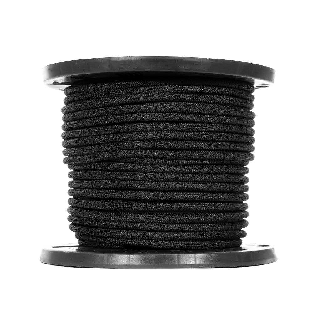Paracord Planet Black Diamond Weave Shock Cord - MT - Mrs Treak