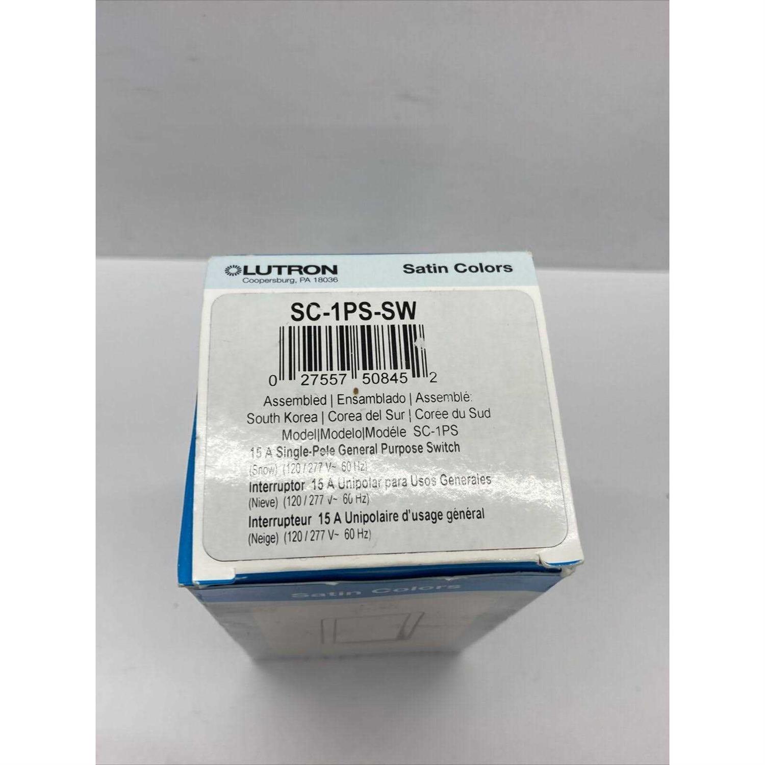 Lutron SC-1-SW Wallplate - MT - Mrs Treak