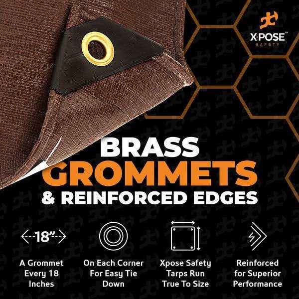 Xpose Safety Poly Tarp Multipurpose Protective Cover - MT - Mrs Treak