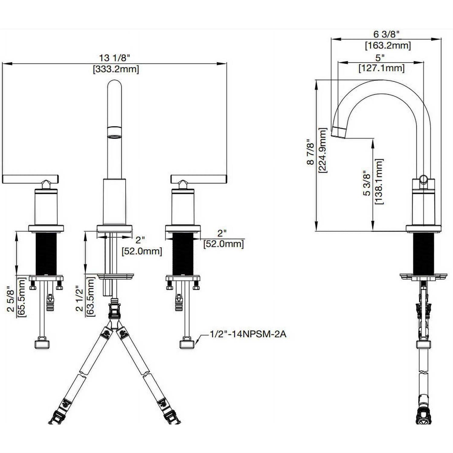 Miseno Msp-6436C 64 x 36 Rectangular Shower Base with Single - MT - Mrs Treak