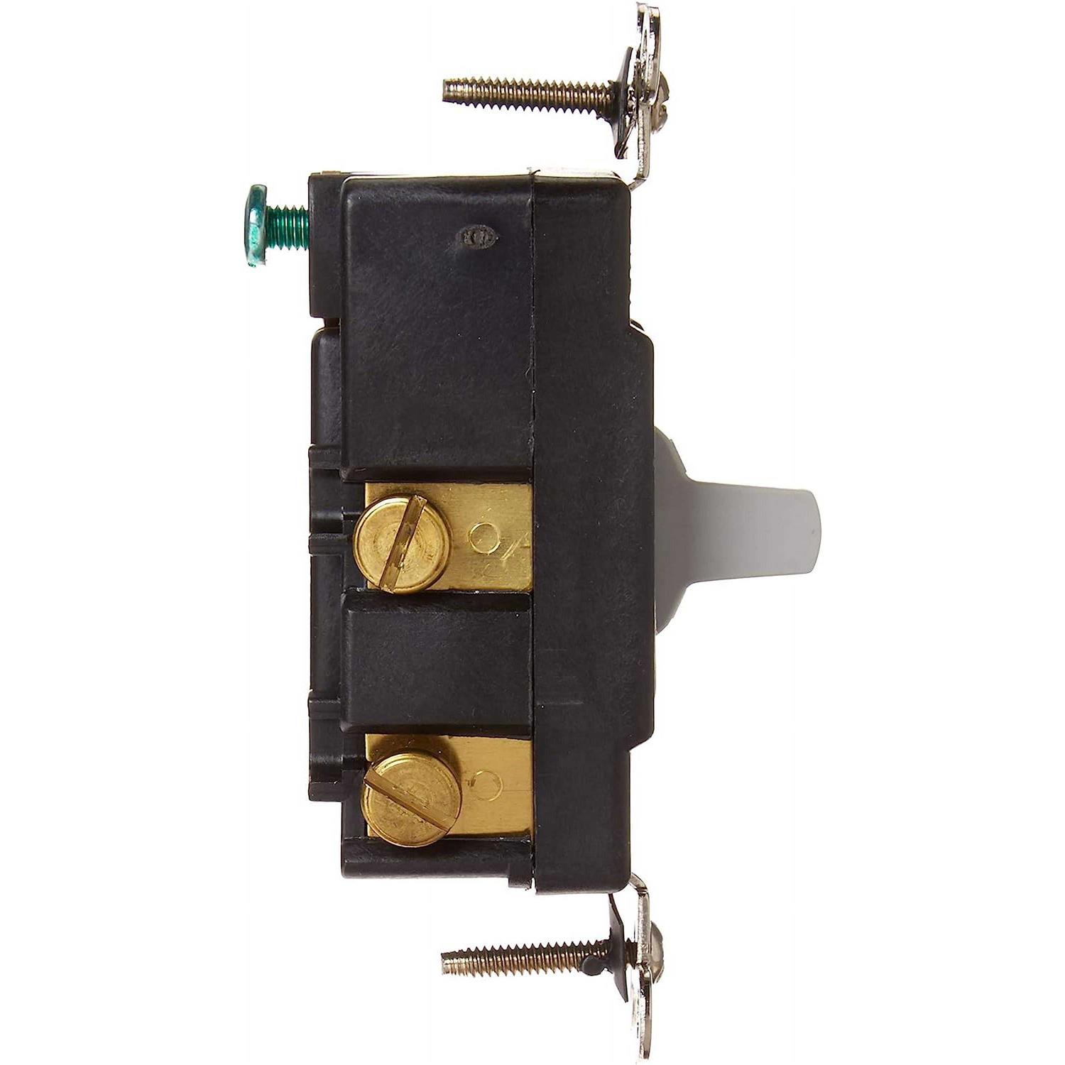 Leviton 1254-W 15 Amp Industrial Grade Heavy Duty 4-in-1 Grounding Outlet - MT - Mrs Treak