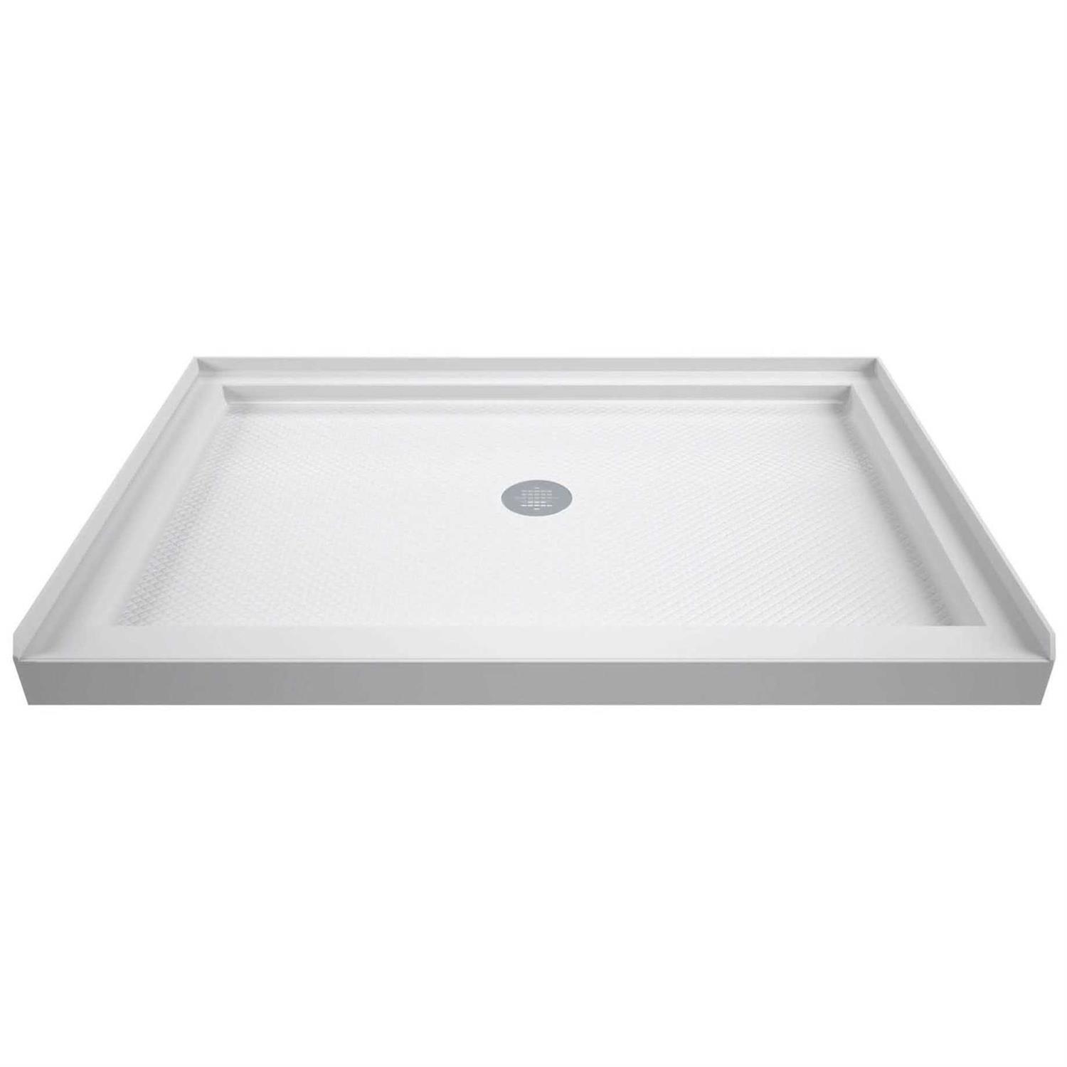 DreamLine SlimLine 48 in.x 34 in. Double Threshold Shower Base DLT-1034481 - MT - Mrs Treak