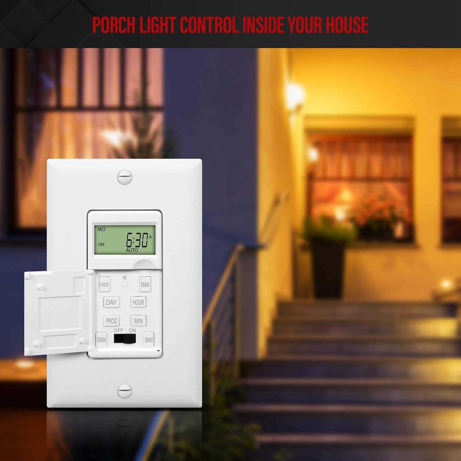 Enerlites Plastic Decorator/GFCI Wall Plate 8831-W - MT - Mrs Treak