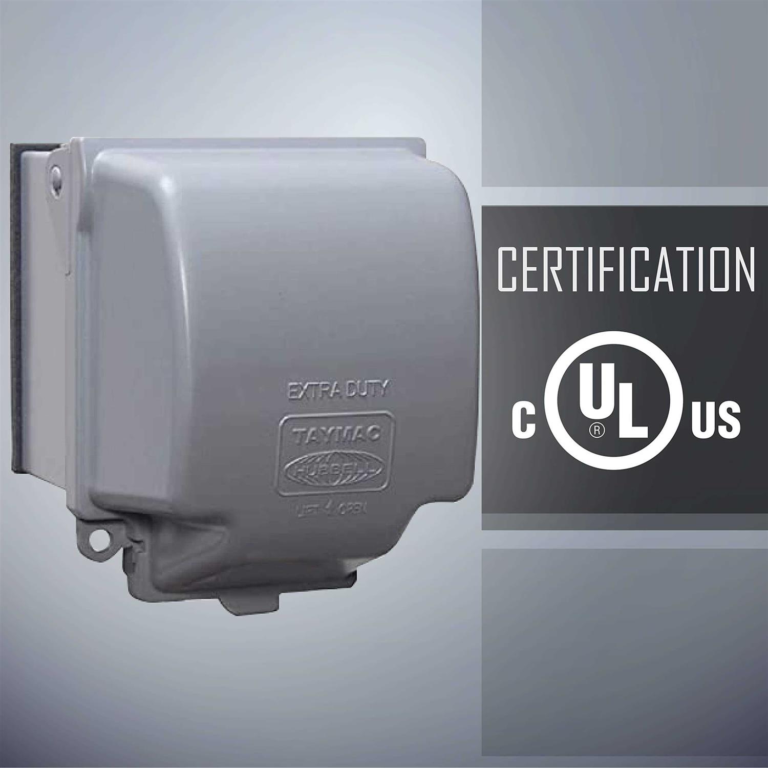 Taymac MX6200 2-Gang In-Use Cover - MT - Mrs Treak