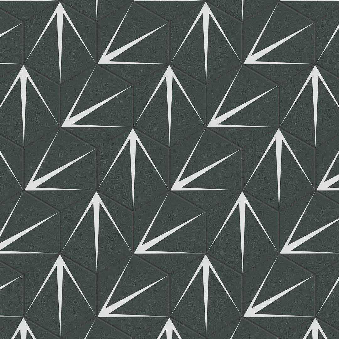 Merola Tile Piscina Brick Nero Matte 4-3/4 x 9-5/8 Porcelain Floor and Wall Tile - MT - Mrs Treak