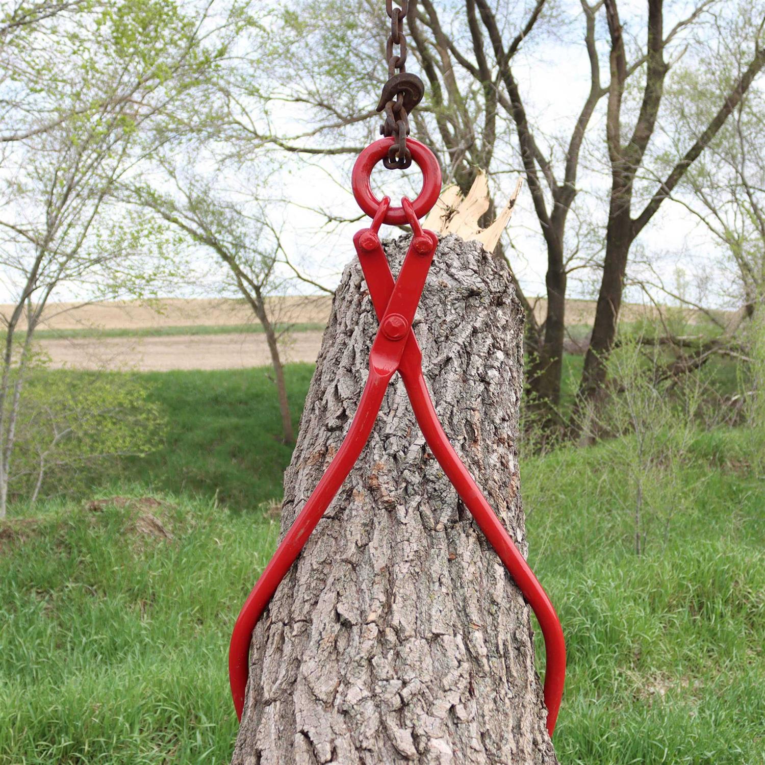 Felled Timber Claw Hook 32in Log Lifting Tongs Heavy Duty Grapple Timber Claw - MT - Mrs Treak