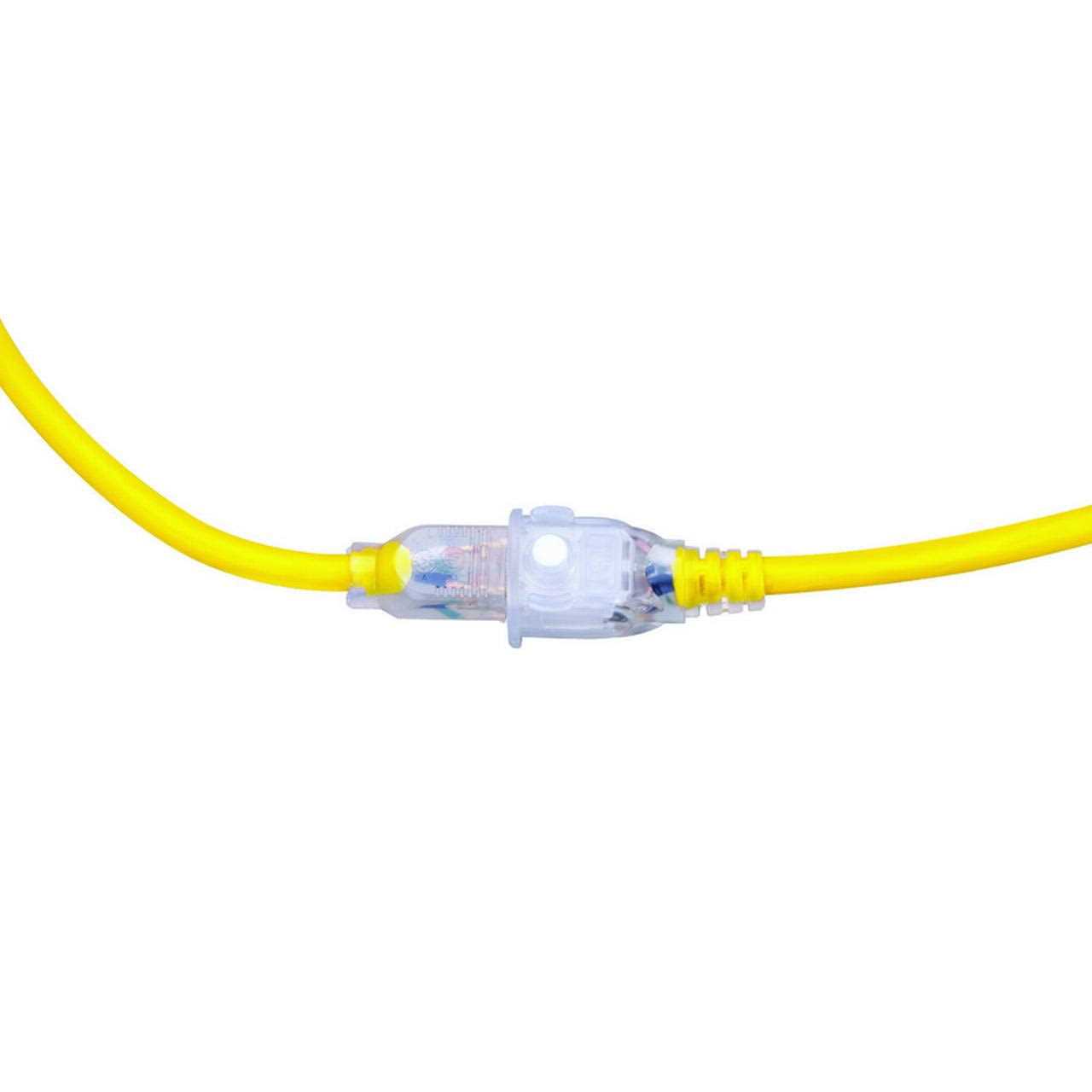 Monster Outdoor Extension Cord 14/3 SJTW Yellow - MT - Mrs Treak