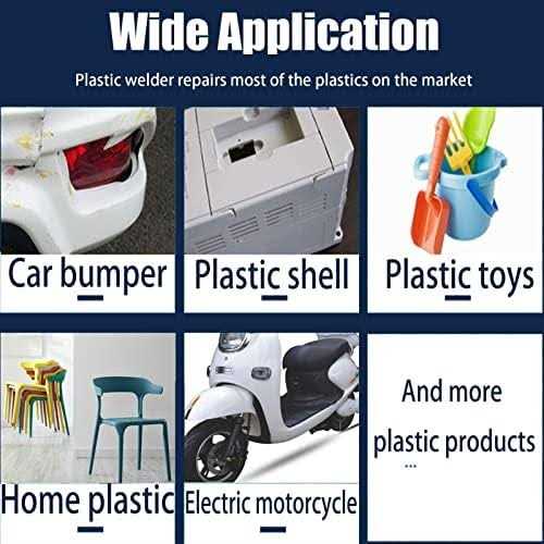 Upgraded 150W Plastic Welder Bumper Repair Kit,2-in-1 Plastic Welding Kit 800PCS Hot Staples & 30pcs Plastic Welding Rods,Hot Stapler Plastic Repair - MT - Mrs Treak