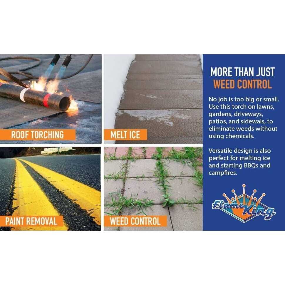 Flame King 1 lb. Refillable Propane Cylinder - MT - Mrs Treak