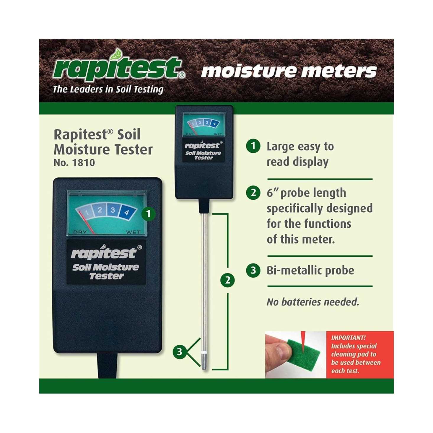 Luster Leaf Mini Soil pH Tester - MT - Mrs Treak