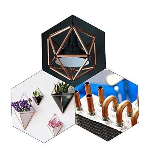 Tynulox OD 99.9% Copper Tube 0.5mm Wall × 300mm Length × - MT - Mrs Treak