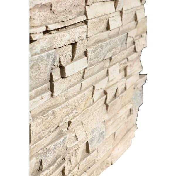 TRITAN BP Stack Stone Interlocking Siding Panel Finished - MT - Mrs Treak