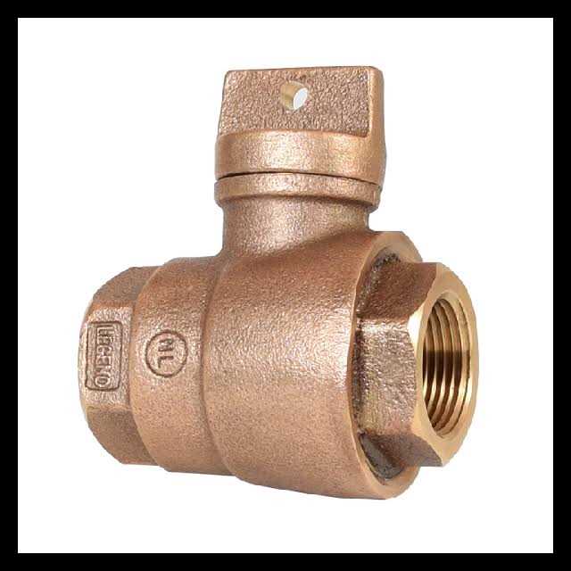 Legend Valve 314-254NL 3/4 FIP x FIP Curb Stop - MT - Mrs Treak