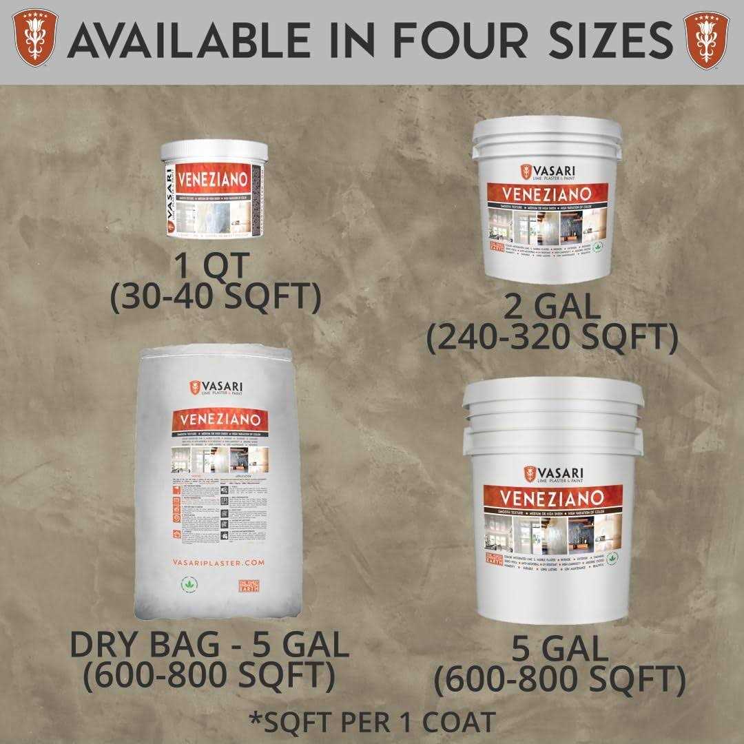 VASARI Lime Plaster & Paint Veneziano Plaster Made from Natural Lime and Powdered Marble - MT - Mrs Treak