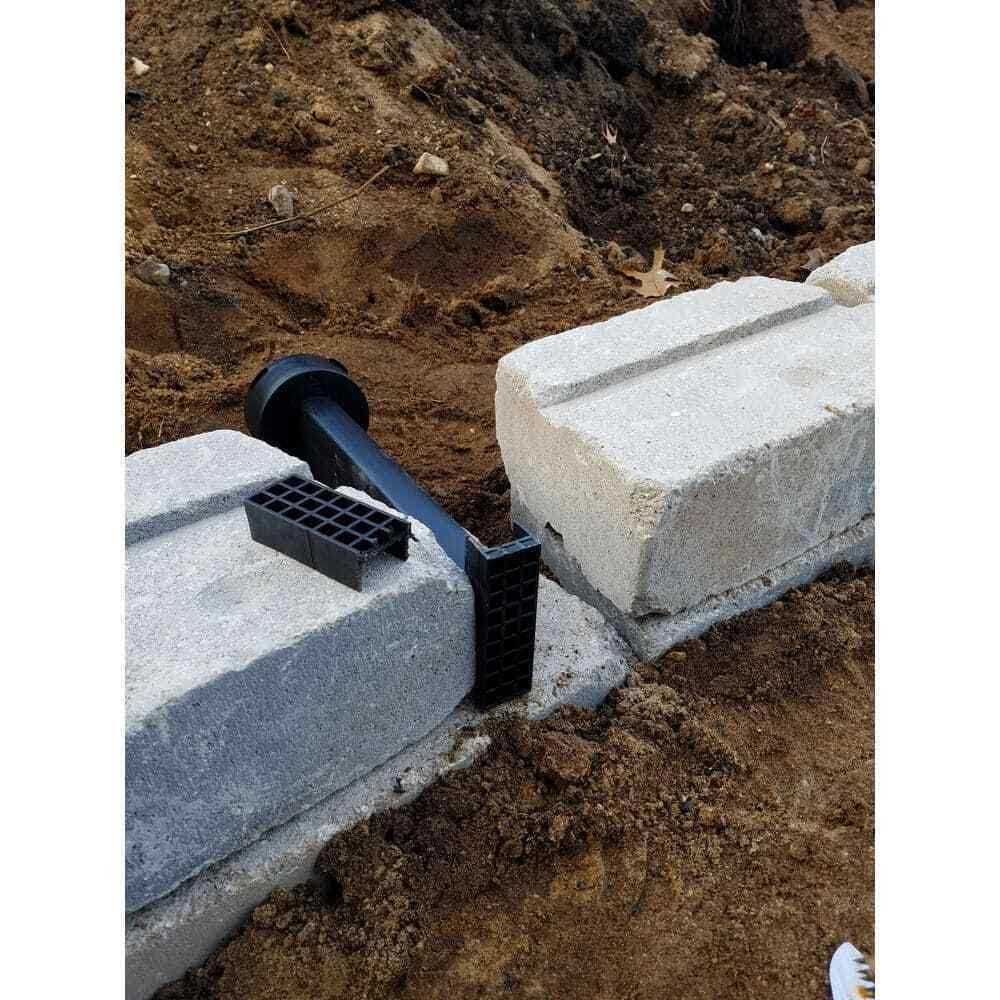 Wall Drain PRO Universal Retaining Wall Block Drain - MT - Mrs Treak