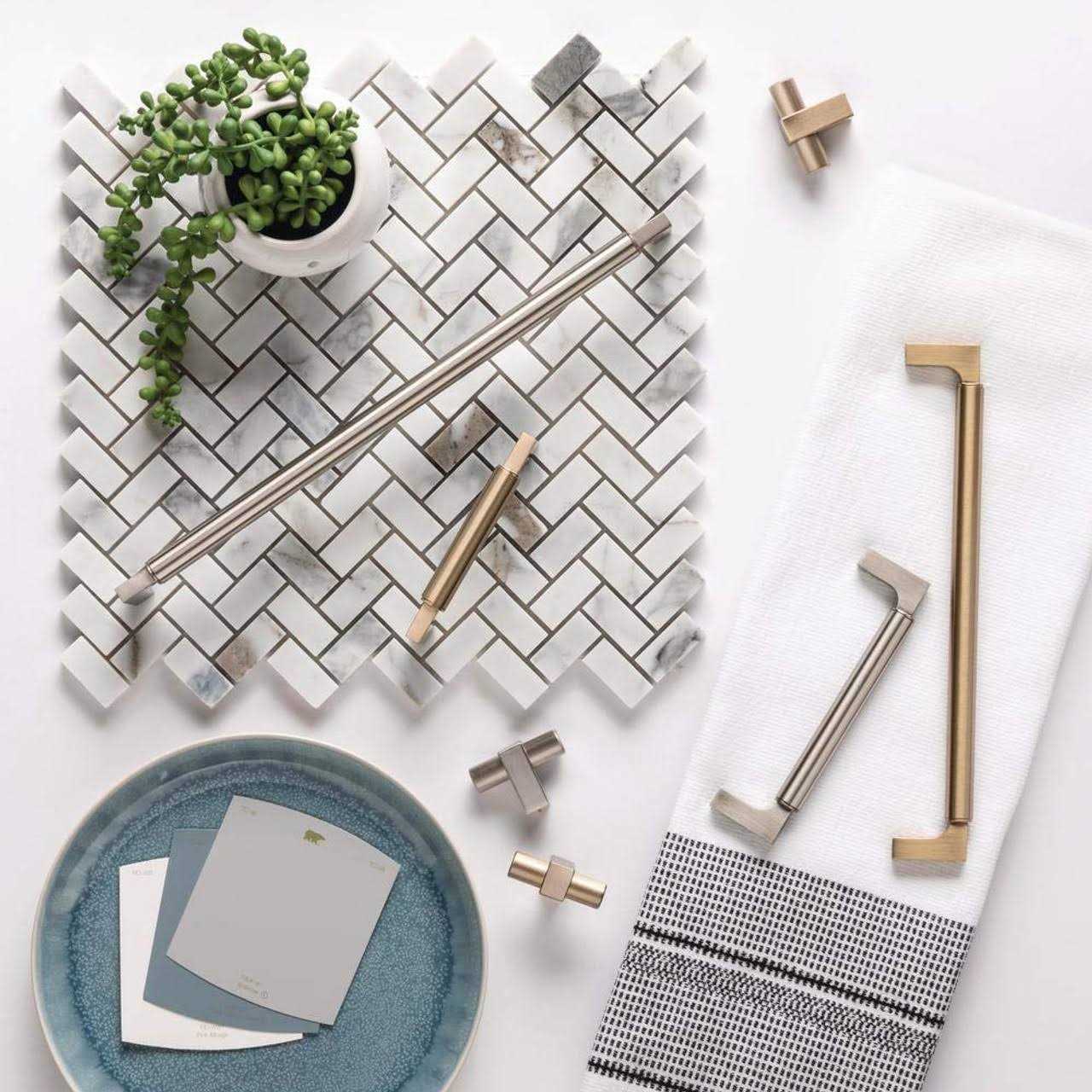 Liberty Artesia Center-to-Center Champagne Bronze Drawer Pull - MT - Mrs Treak