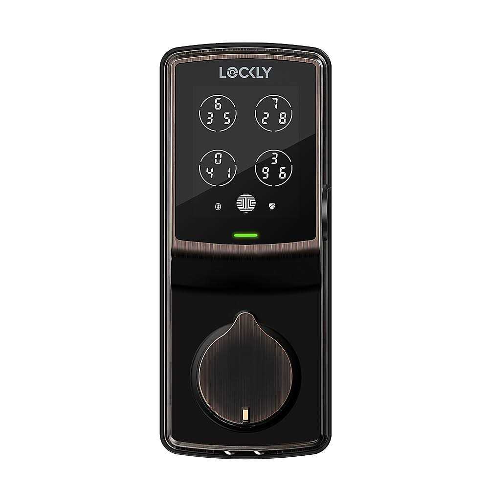 Lockly Secure Plus Digital Keypad Biometric Smart Deadbolt Door Lock - MT - Mrs Treak