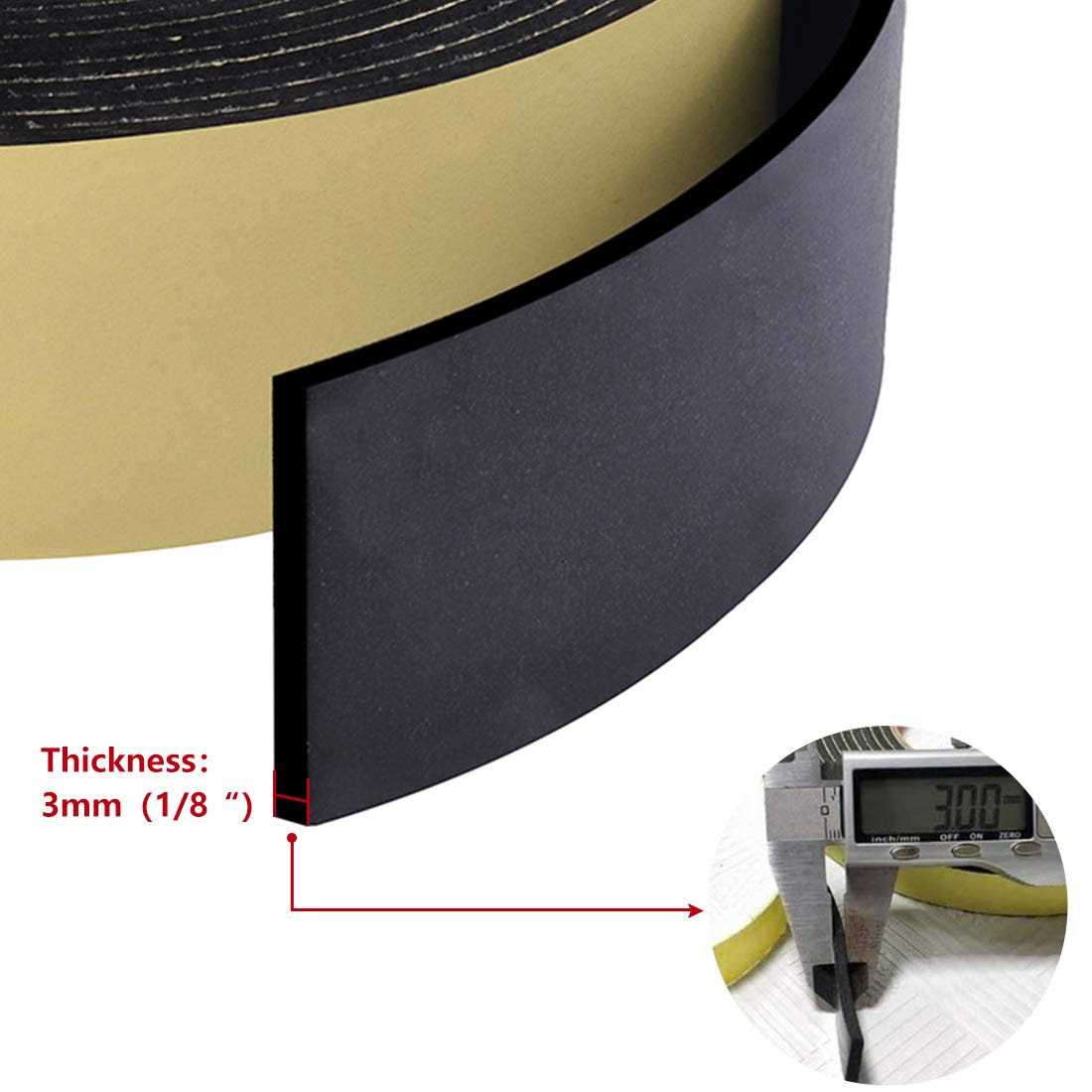 ToLanbbt High Density Foam Insulation Tape Adhesive Seal - MT - Mrs Treak