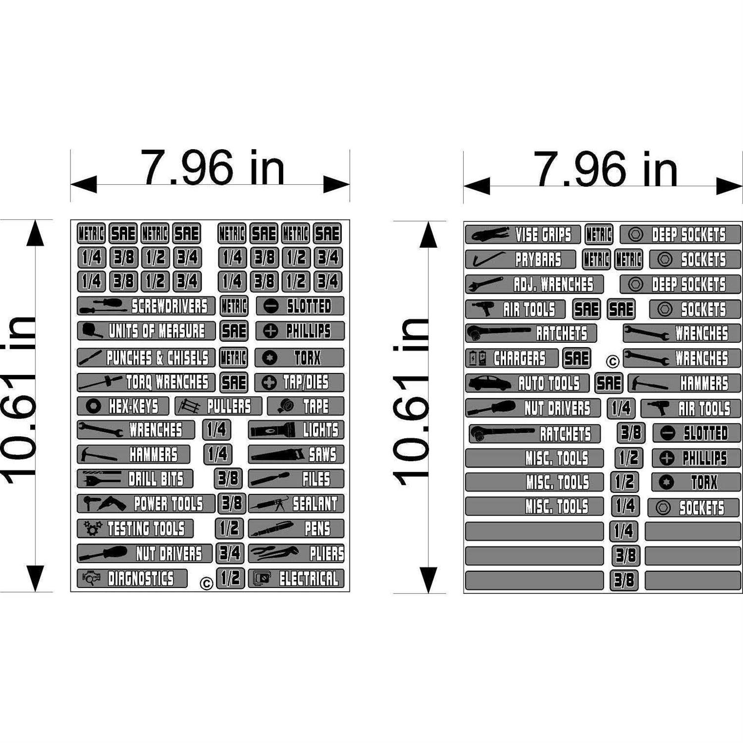 Tool Bench(R) Tool Bench Hardware Storage Cases with Compartments - MT - Mrs Treak