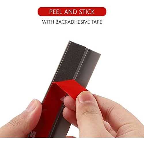 DAILISEN Vinyl Self Adhesive Overlap Threshold Reducer,Flooring Tile Laminate Border Transition Strip,Flat Carpet Rug Edging Strips - MT - Mrs Treak