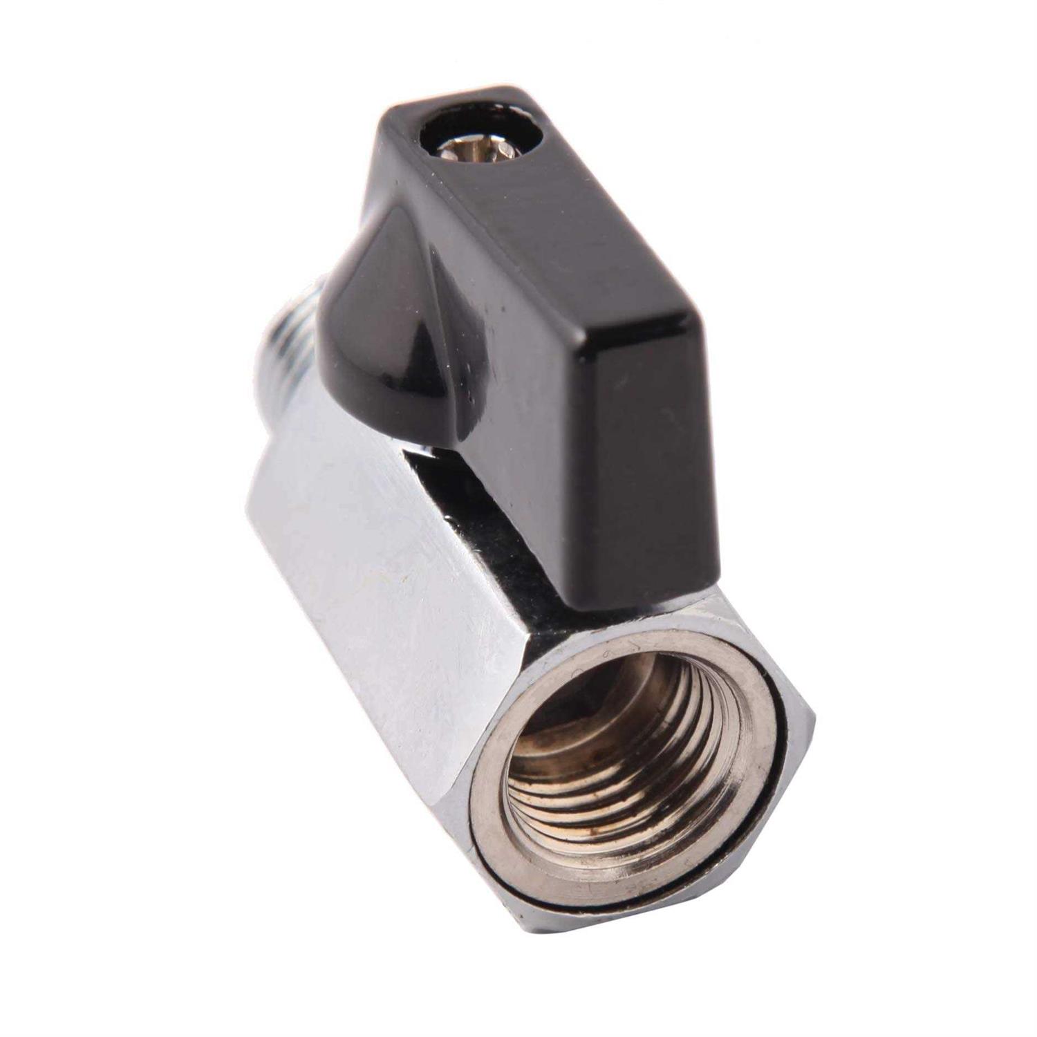 Metaland Brass Mini Ball Valve NPT Female x Male Shut-Off Valve - MT - Mrs Treak