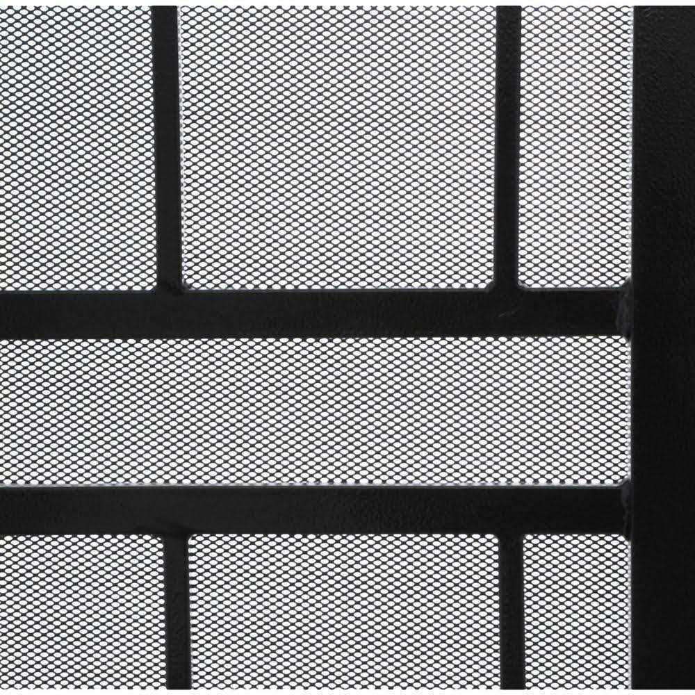 Unique Home Designs 36 in. x 96 in. Arcada Surface Mount Steel Security Door with Expanded Metal Screen - MT - Mrs Treak