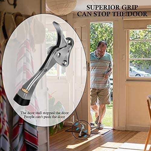 Door Stopper Wall Protector Wall Shield Bumper Guard from Door Knobs, Sturdy Self Adhesive, Soft and Transparent,Washable and Reusable Shock - MT - Mrs Treak