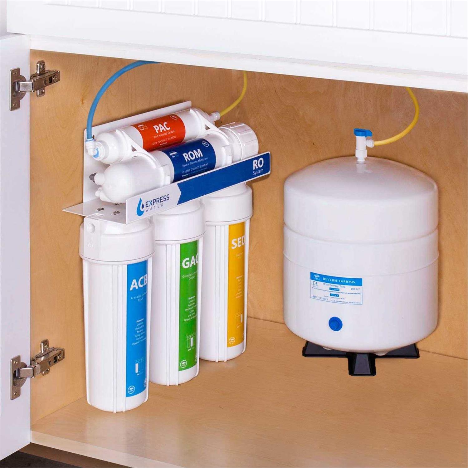 Express Water Water Pressure Regulator for Reverse Osmosis Filtration Systems Water Filters Quick Connect Fittings 70 PSI Restrictor Limit for up to 230 PSI Infl - MT - Mrs Treak