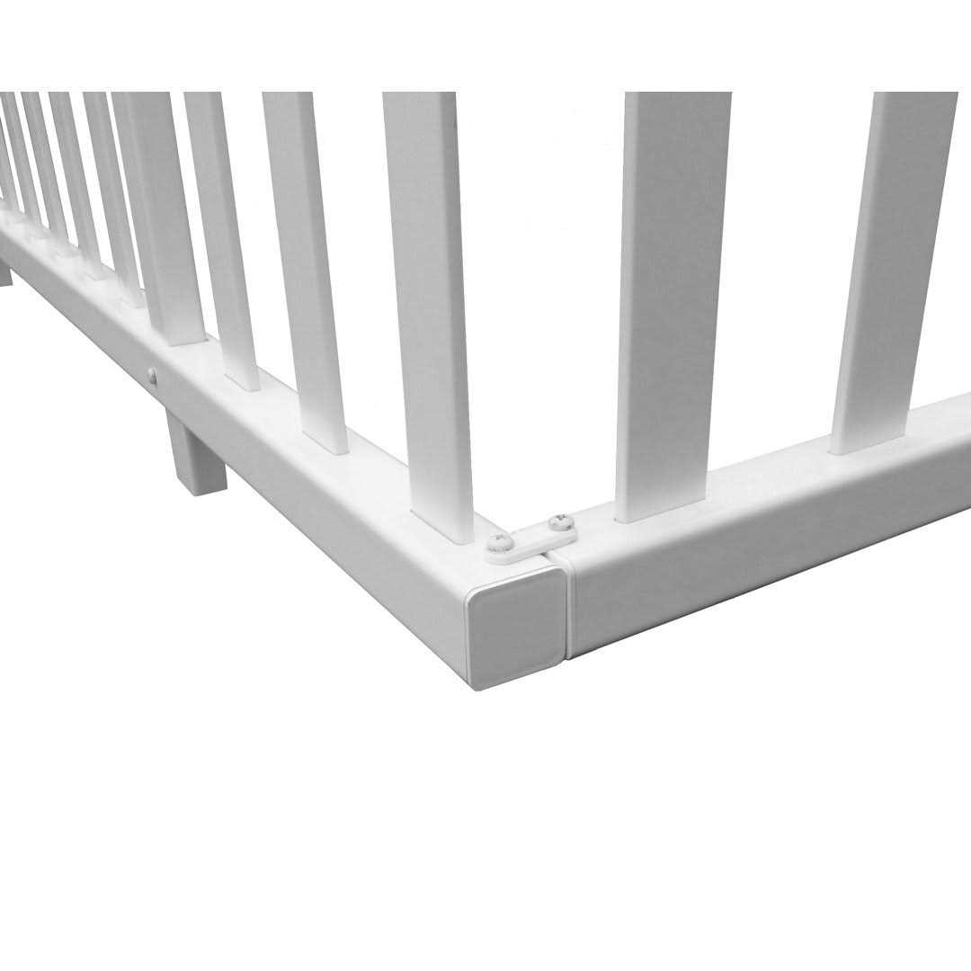 Zippity Outdoor Products WF29001 Dig Garden Metal Fence - MT - Mrs Treak