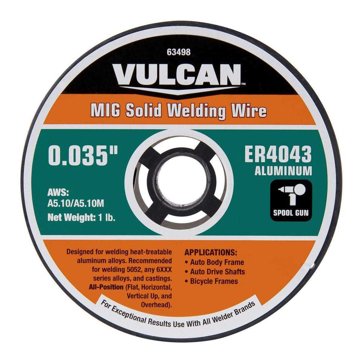 Vulcan 0.035 in. E71T-GS Flux Core Welding Wire - MT - Mrs Treak