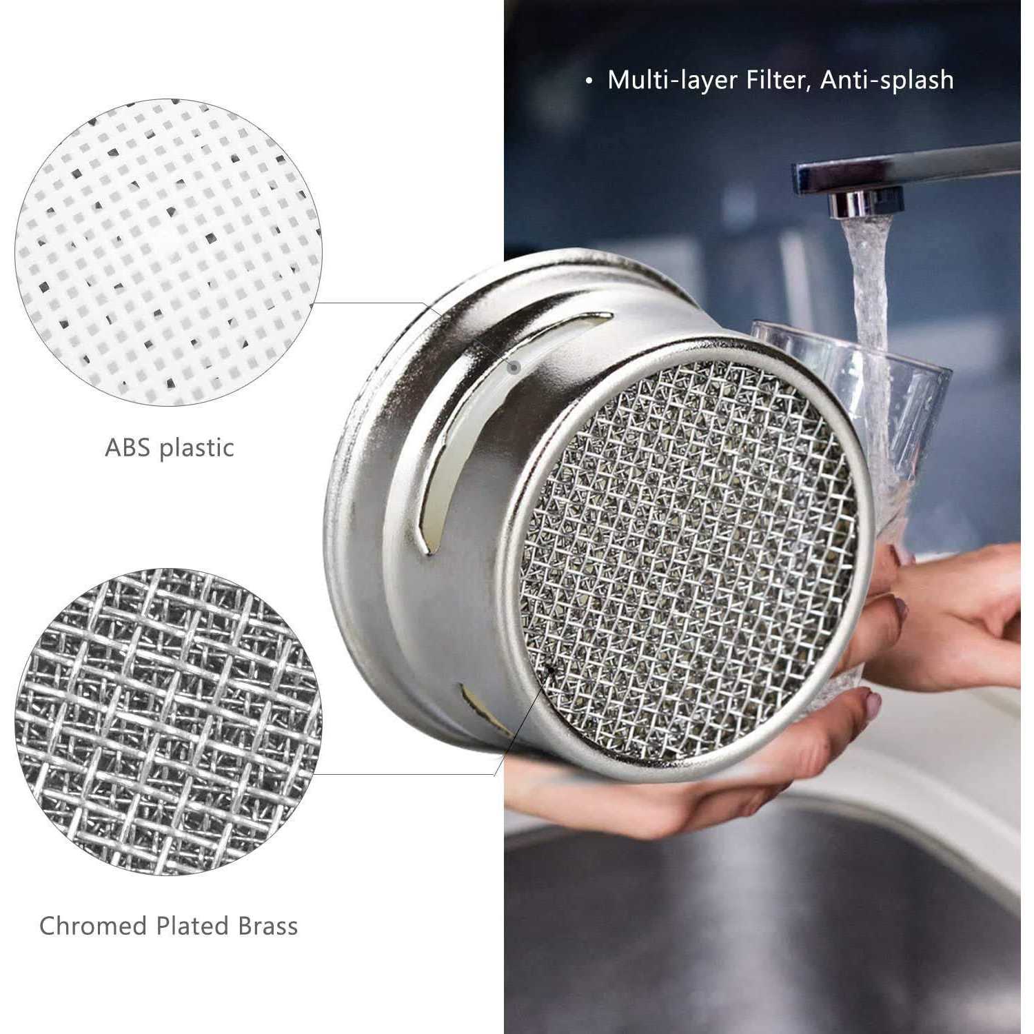 Faucet Aerator Faucet Flow Restrictor Replacement Parts Insert Sink Aerator for Bathroom - MT - Mrs Treak