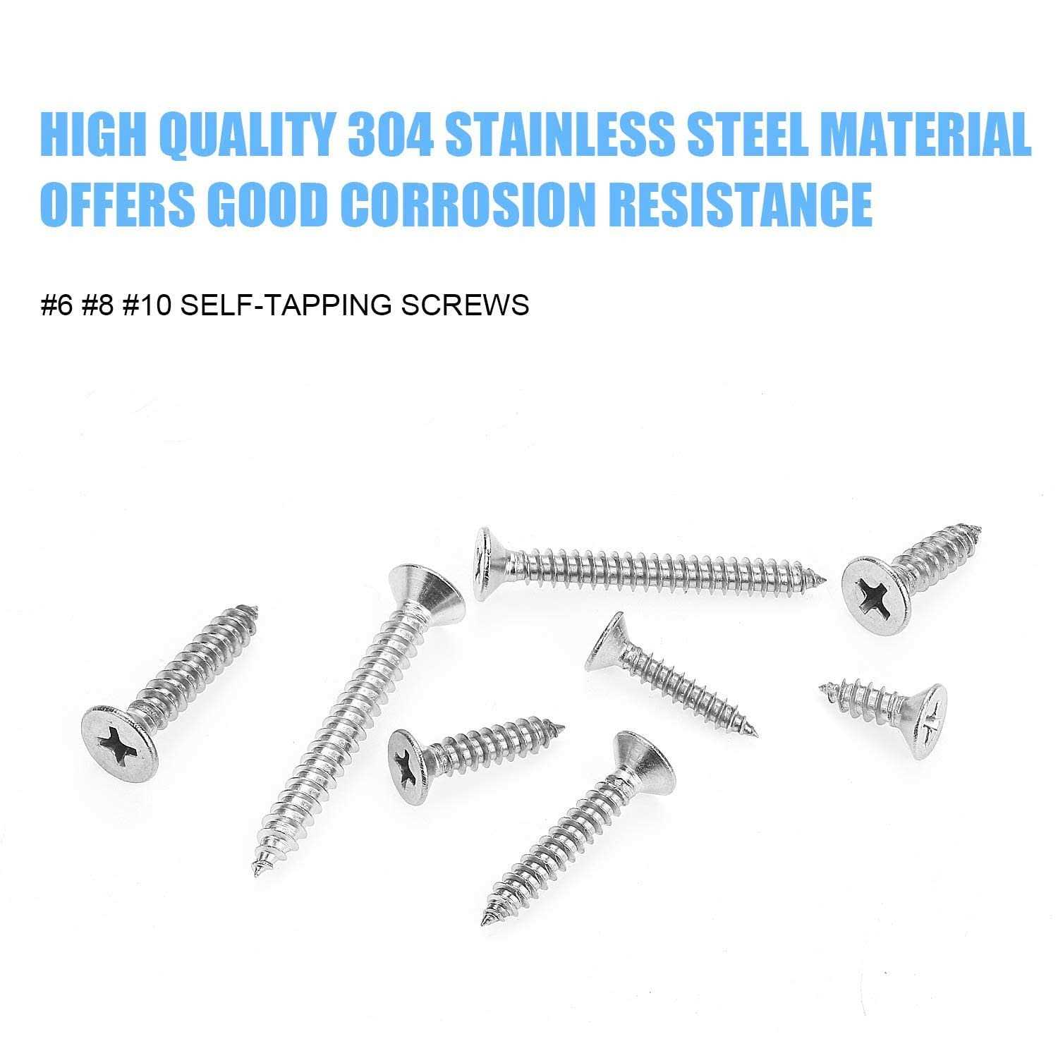 DYWISHKEY 200 Pieces M3 x 30mm/35mm/40mm/45mm/50mm Stainless Steel 304 Hex Socket Head Cap Bolts Screws and Nuts Kit - MT - Mrs Treak
