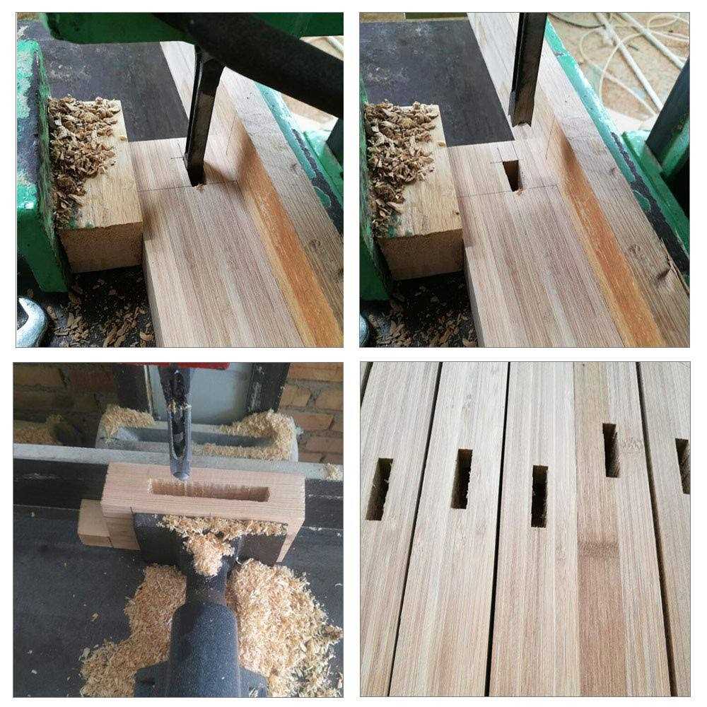 Woodworking Ruler, Violetfox Precision Pocket Ruler Metal Slide Rule Inch and Metric T-type Scribing Ruler Square Ruler T Track Ruler - MT - Mrs Treak