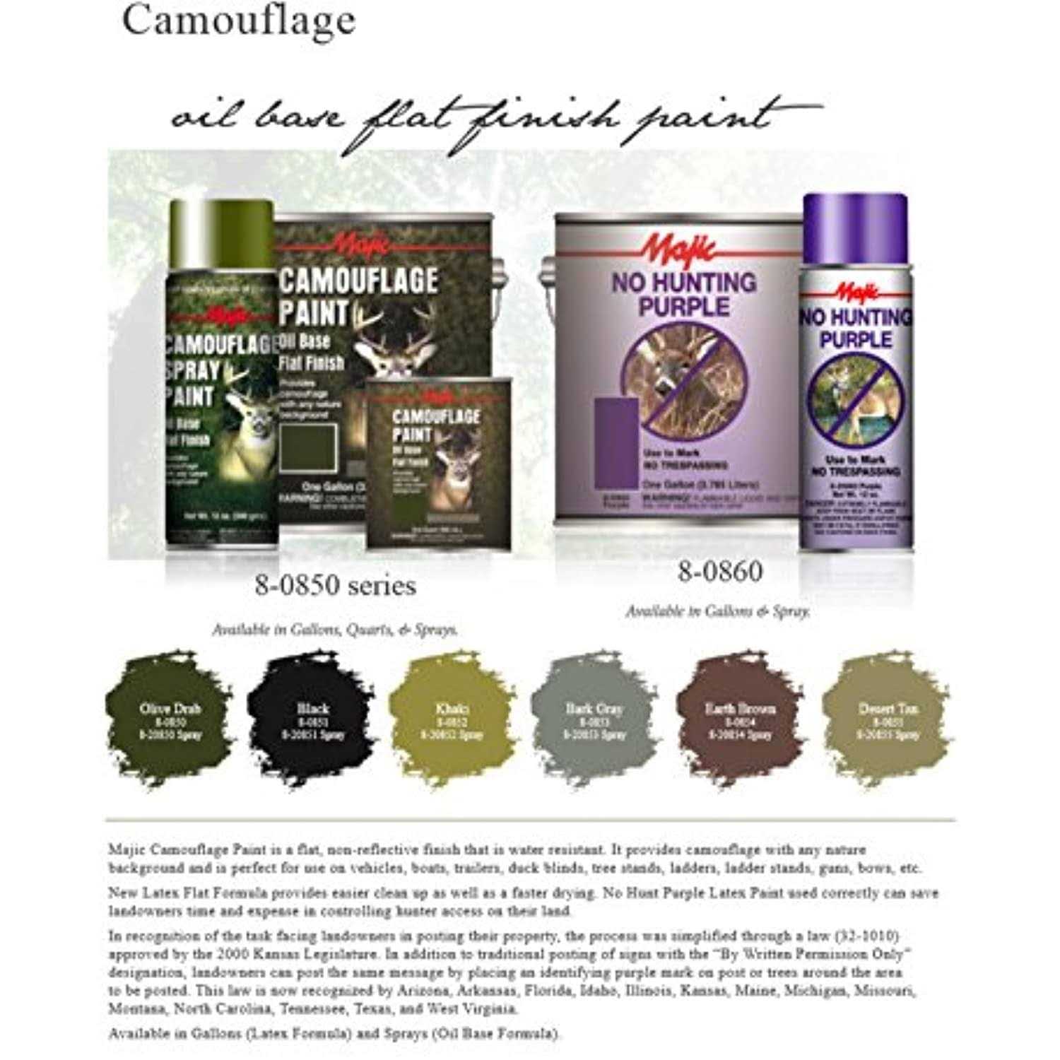 Majic Paints 12 oz Rust Kill Enamel Spray - MT - Mrs Treak