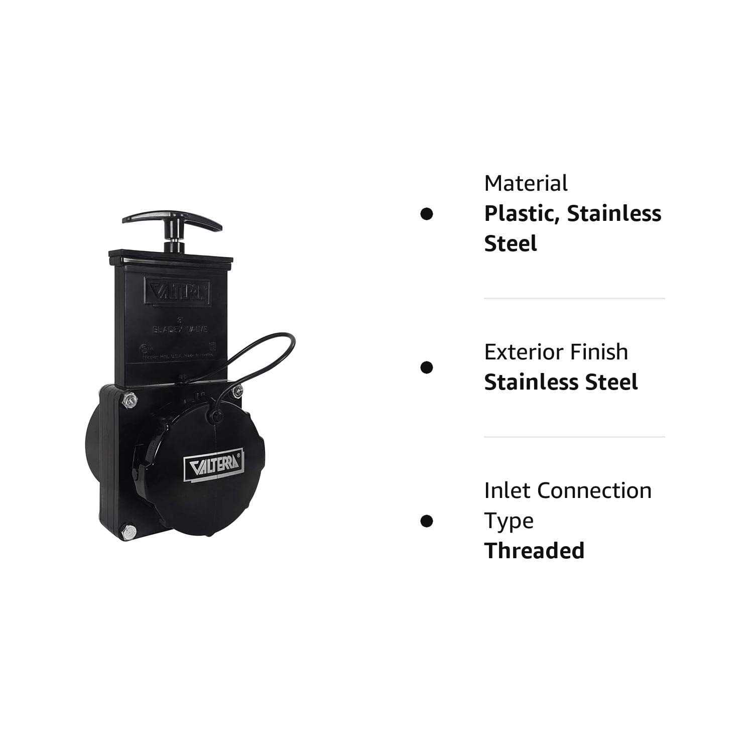 Valterra 2201X PVC Unibody Gate Valve - MT - Mrs Treak