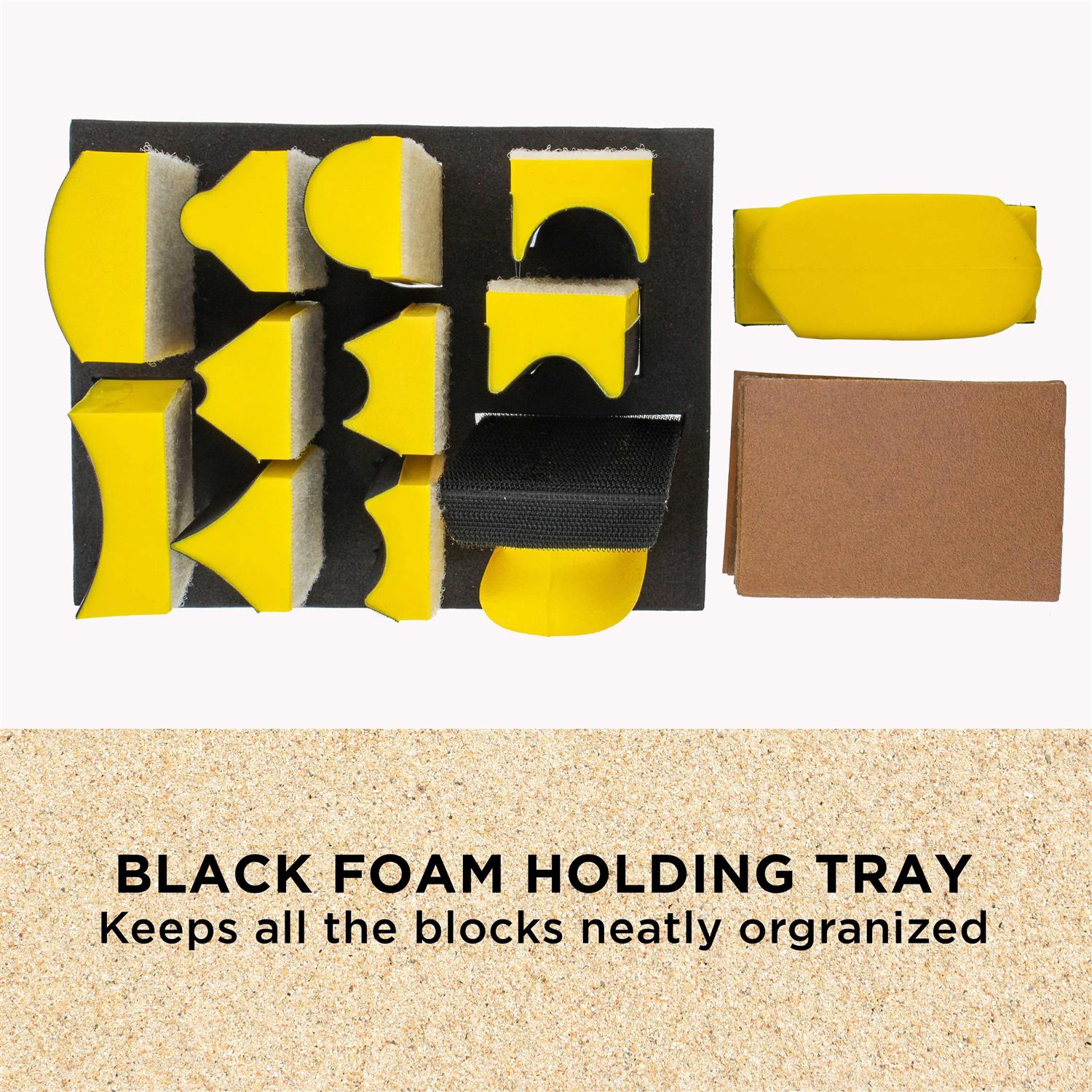 Dura-Block Standard Sanding Block AF4400 - MT - Mrs Treak