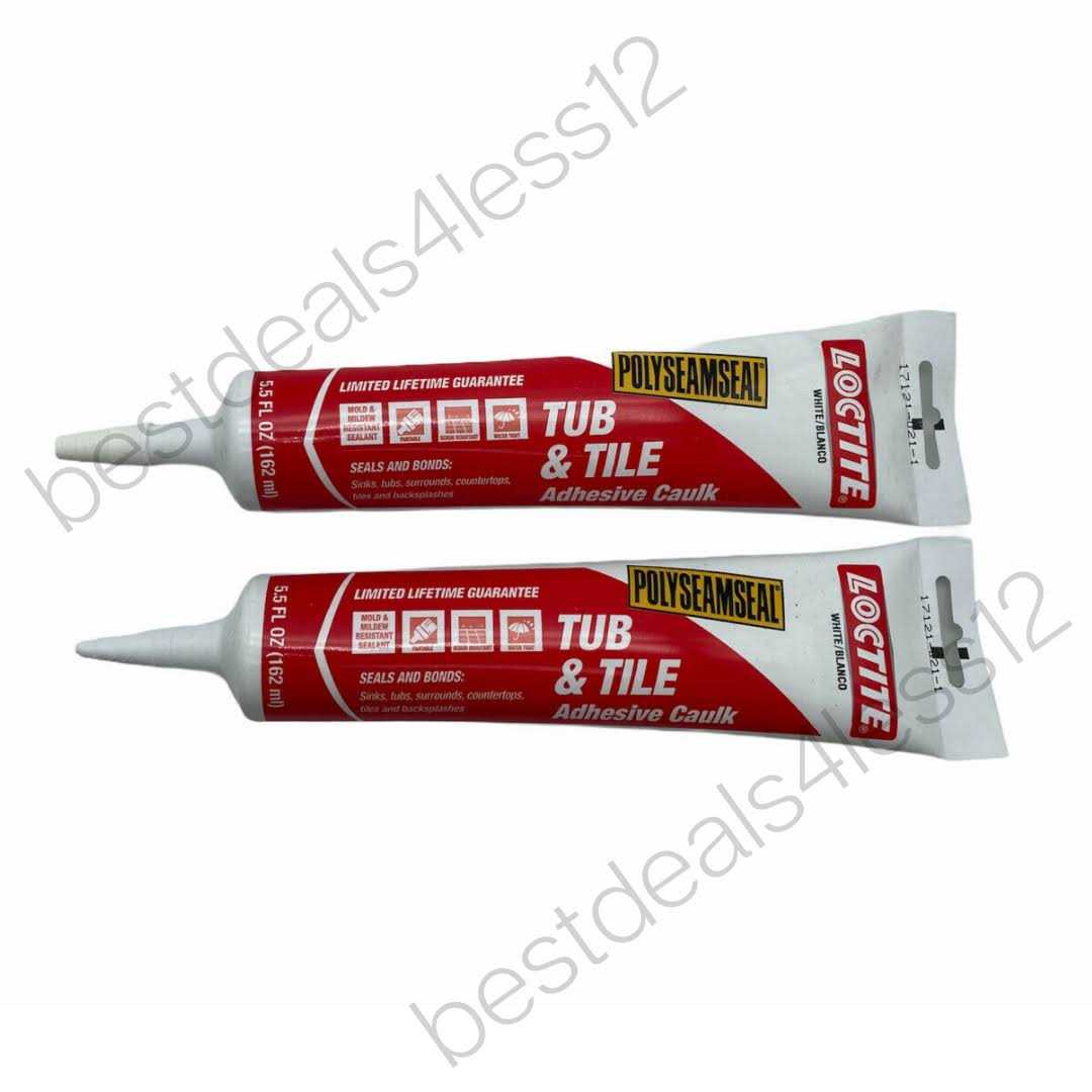 Loctite Polyseamseal Tub Tile Adhesive Caulk - MT - Mrs Treak
