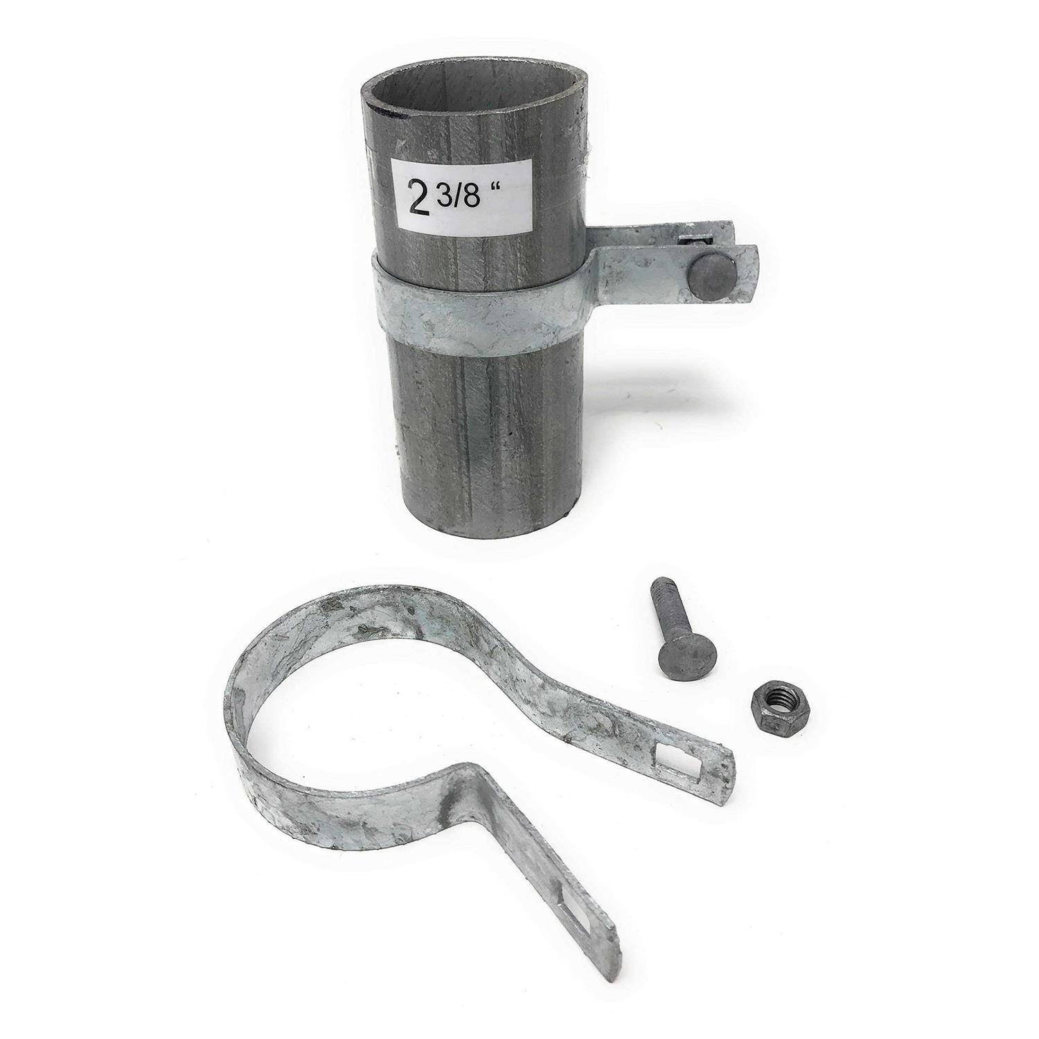 FENCESMART4U Tension Bands with Bolts & Nuts for Chain Link Fence - MT - Mrs Treak