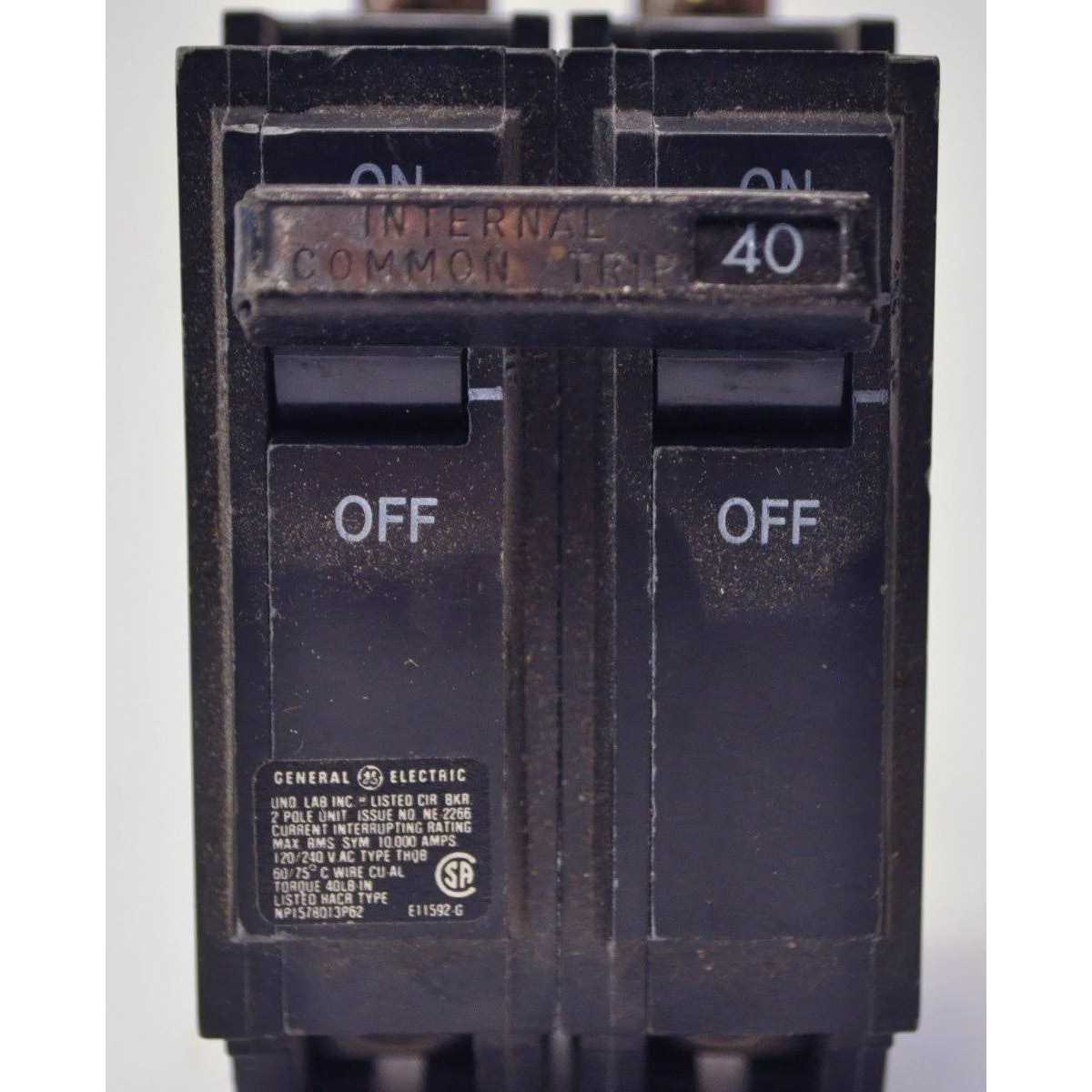 THQB2130GFT GE 30 Amp GFCI Circuit Breaker - MT - Mrs Treak