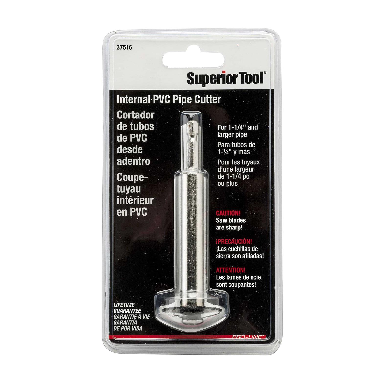 Superior Tool PVC Pipe Cutter 37116 - MT - Mrs Treak