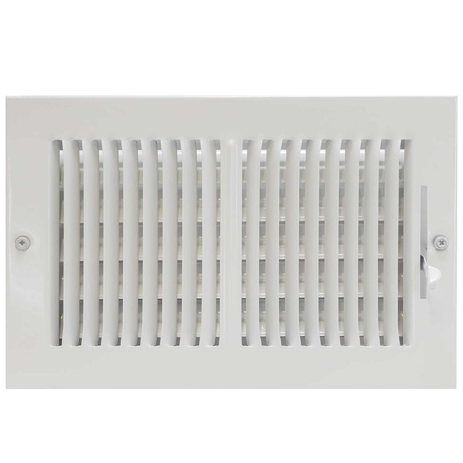 Ez-flo 10 in. x 6 in. 3-Way Steel Wall/Ceiling Registered - MT - Mrs Treak