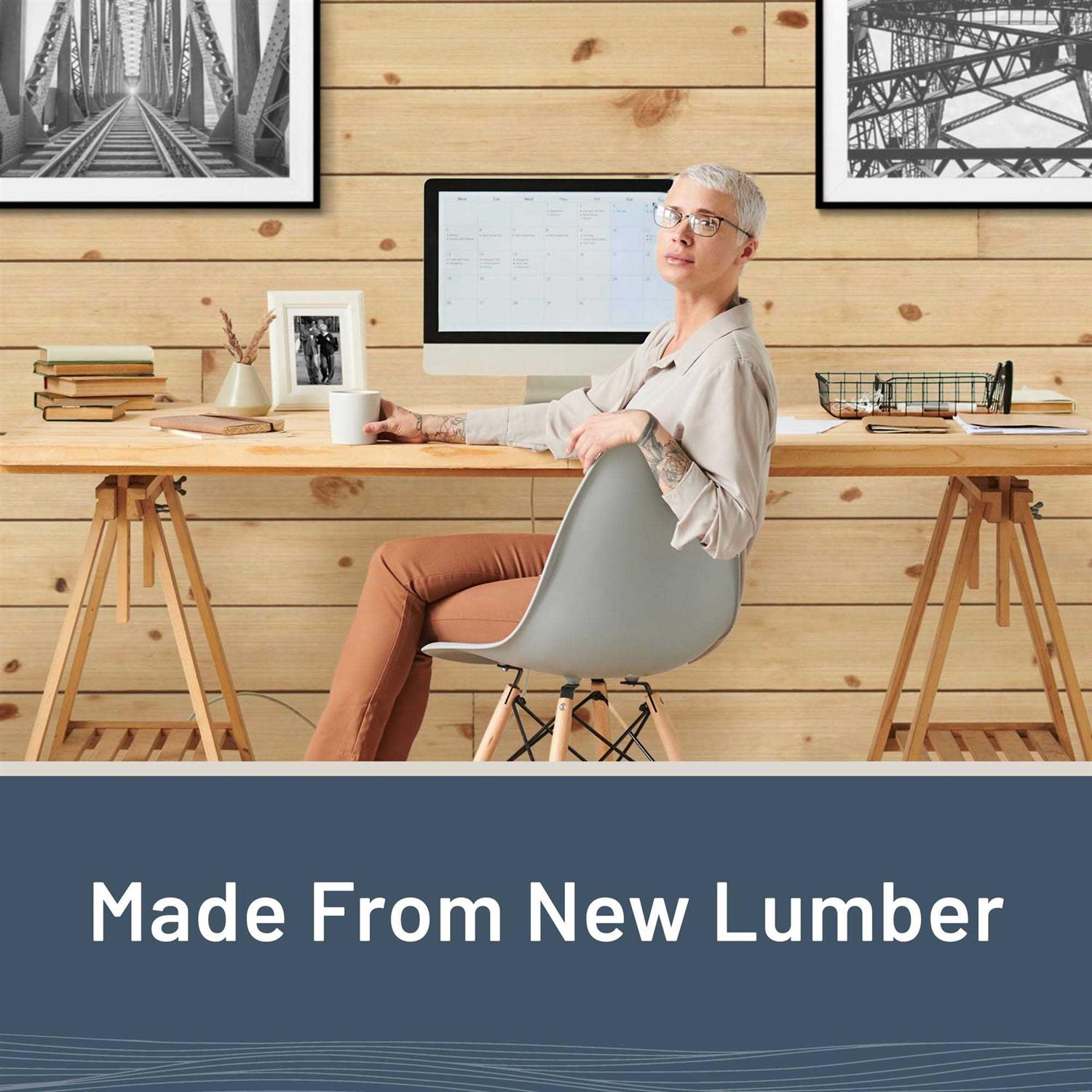 UFP-Edge 1 in. x 8 in. x 8 ft. Barn Wood Shiplap Pine Board 6-Pack - MT - Mrs Treak