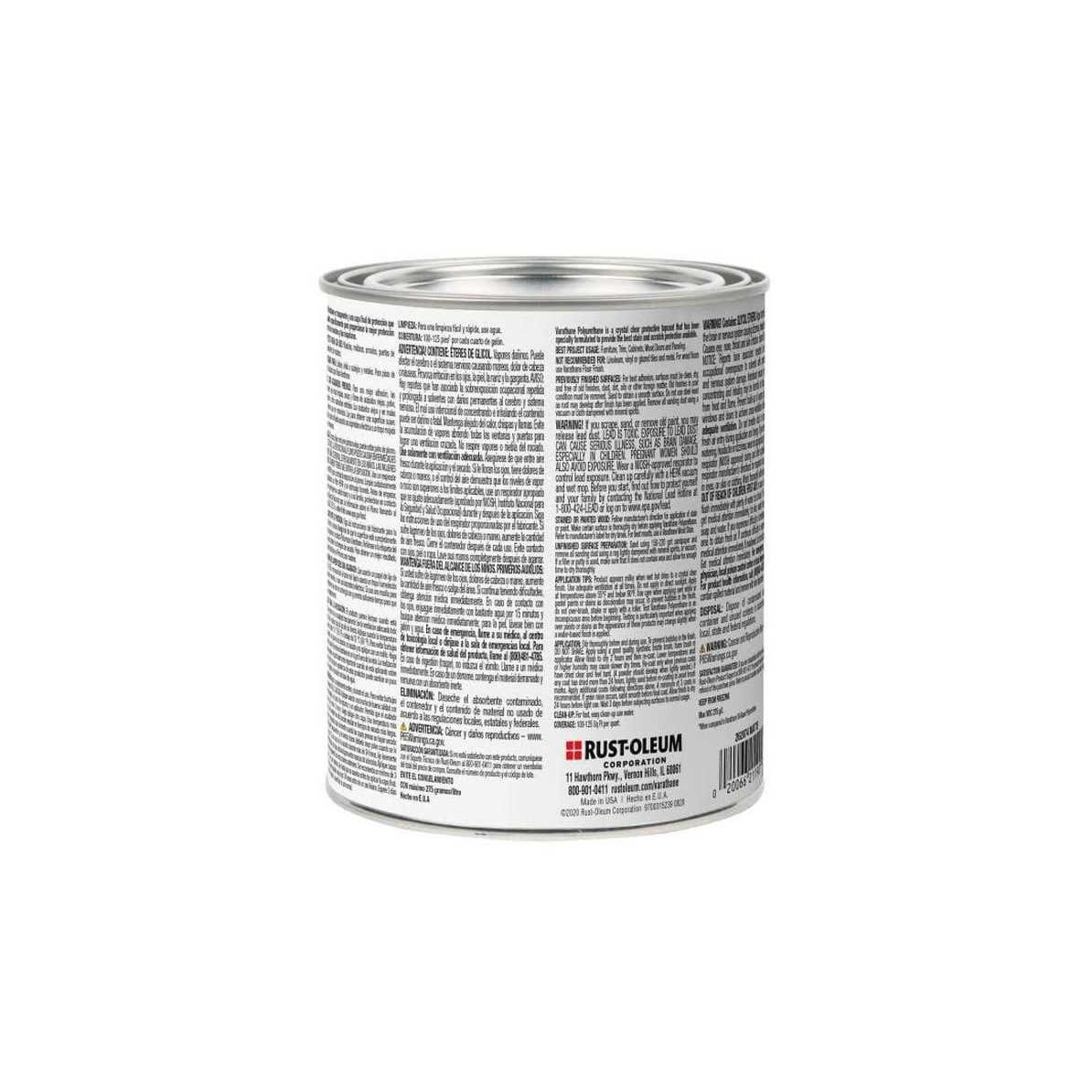 Varathane Clear Matte Polyurethane - MT - Mrs Treak