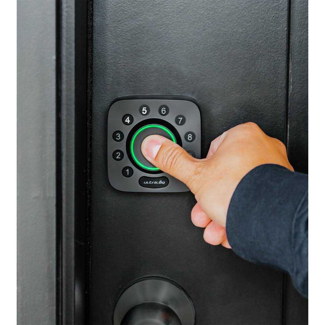 Ultraloq U-Bolt Pro Wi-Fi Deadbolt Smart Lock with Passage Handle - MT - Mrs Treak