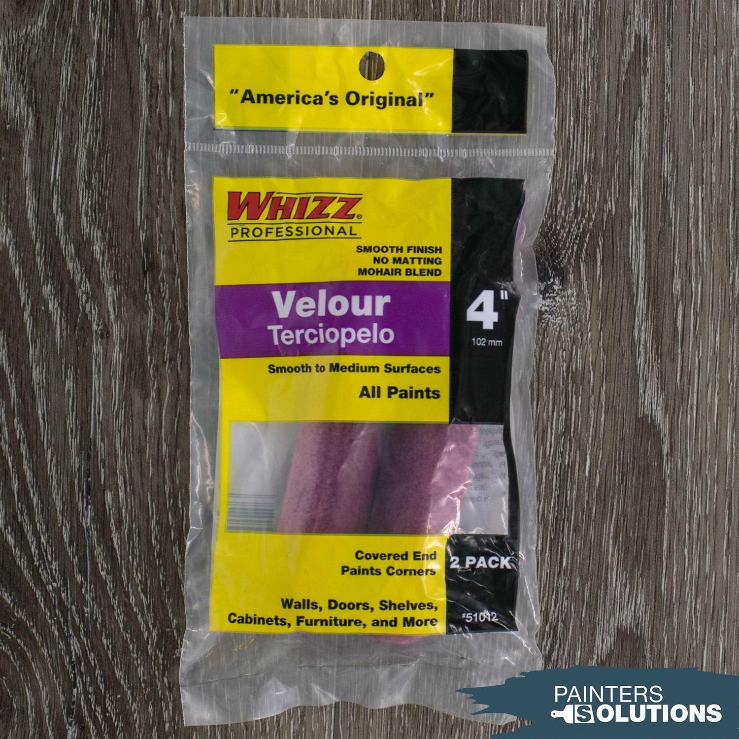 Whizz 4-in Cabinet and Door Foam Mini Paint Roller - MT - Mrs Treak