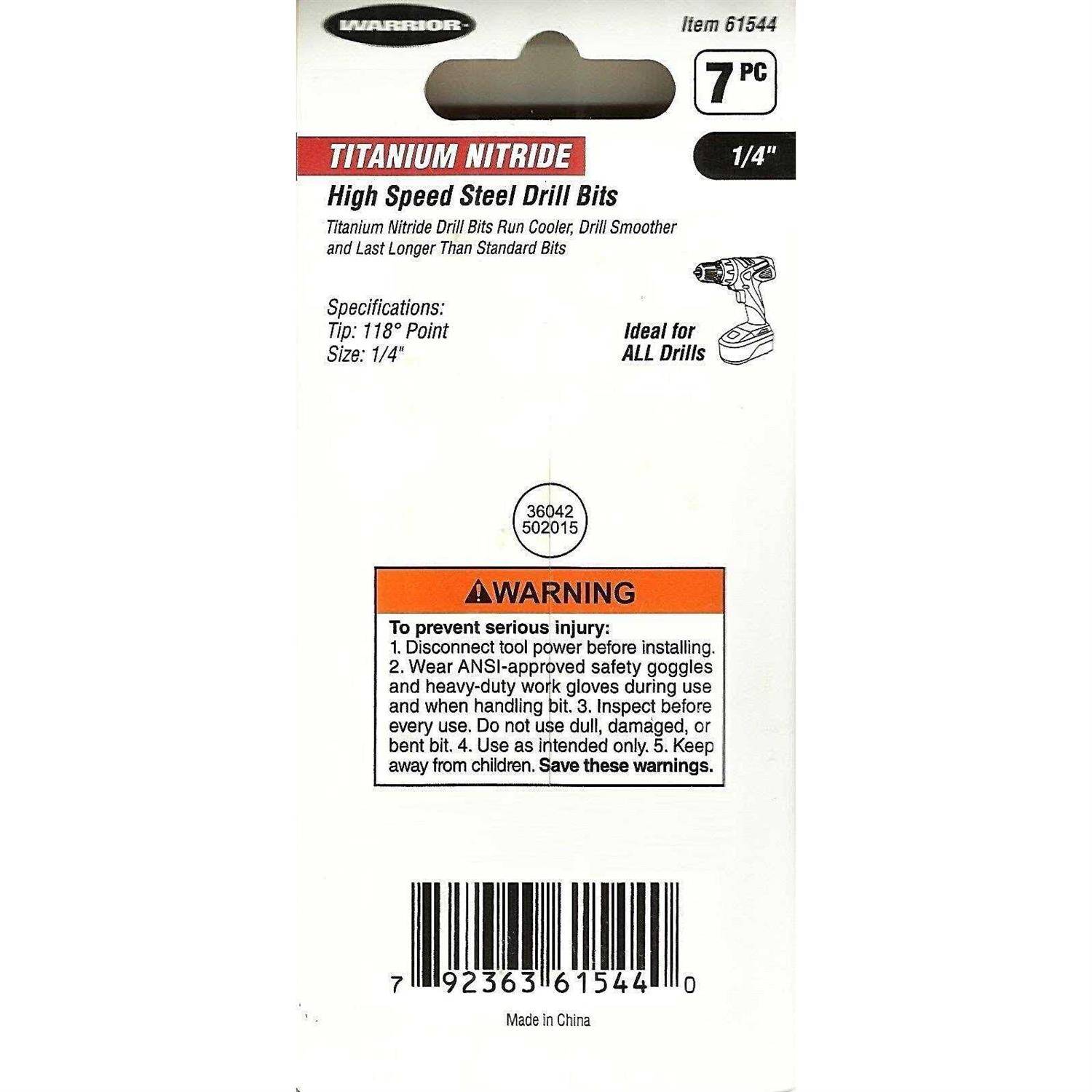 Warrior 1/2 in. Six Flute Countersink - MT - Mrs Treak